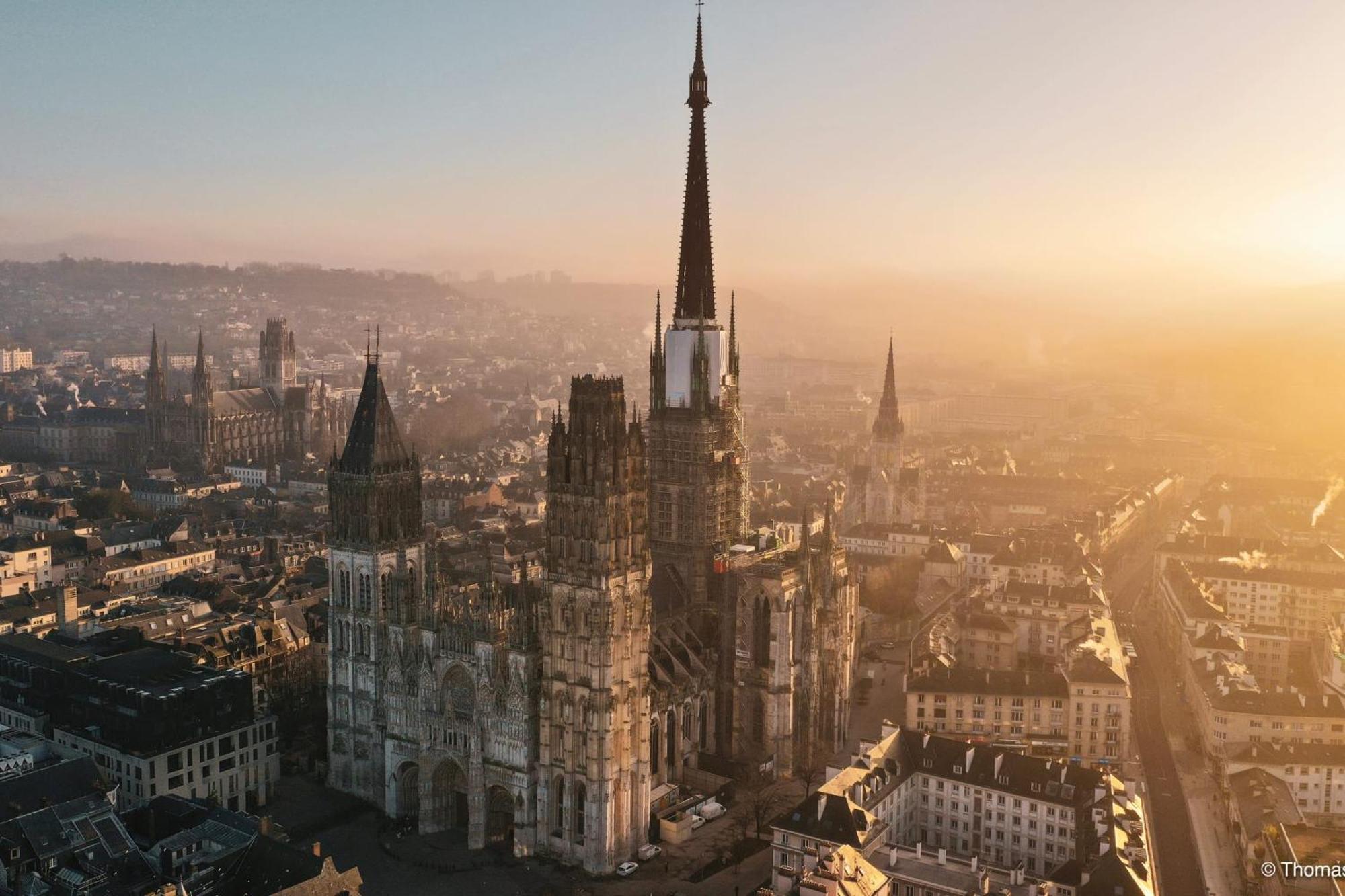 Armand Superbe F4 Centre Rouen Vue Incroyable ! Lägenhet Exteriör bild