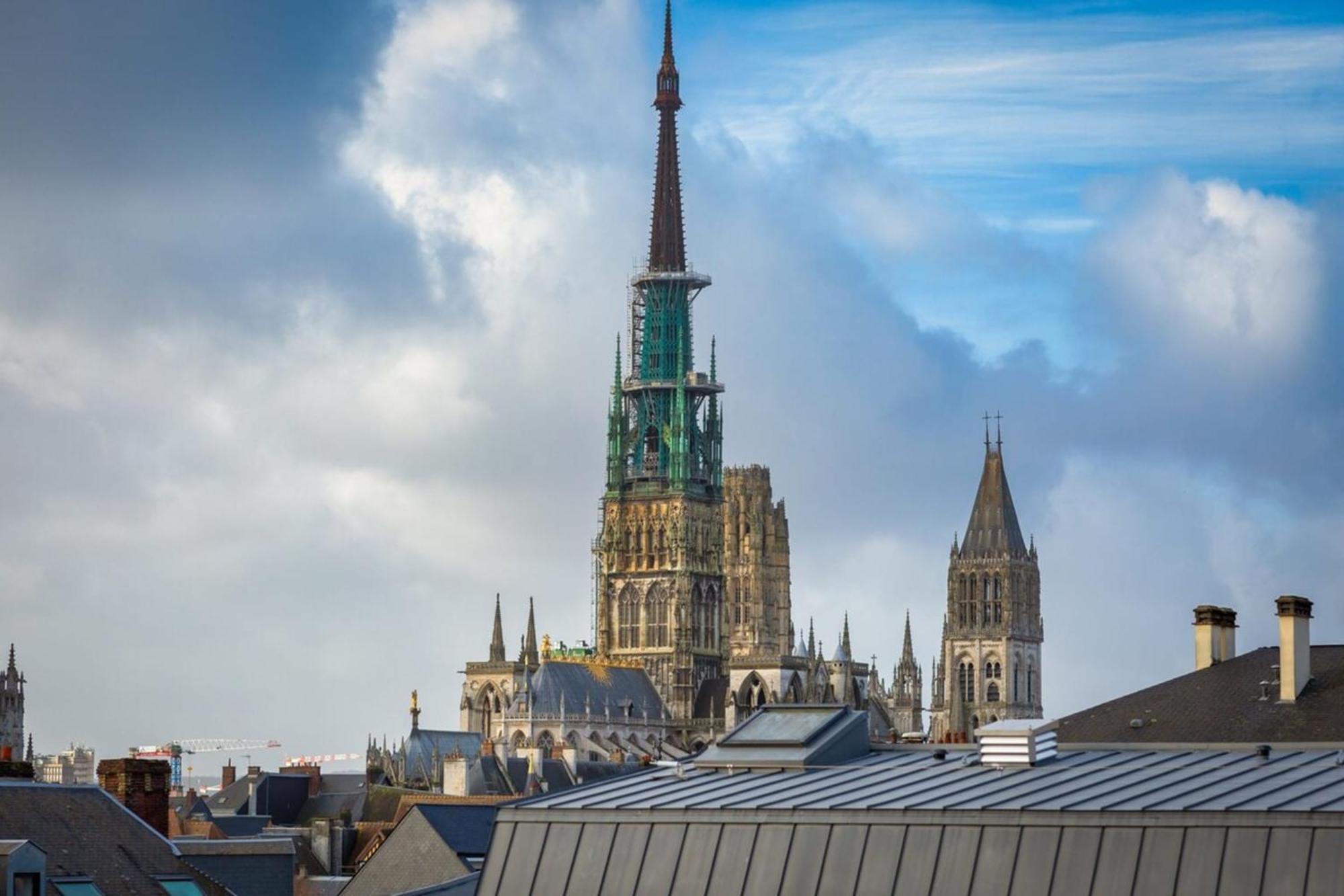 Armand Superbe F4 Centre Rouen Vue Incroyable ! Lägenhet Exteriör bild